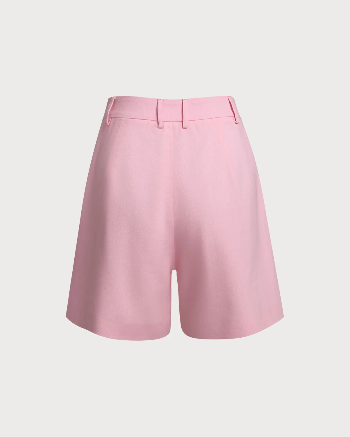 Pink Ruched Pocket Shorts - Image 7