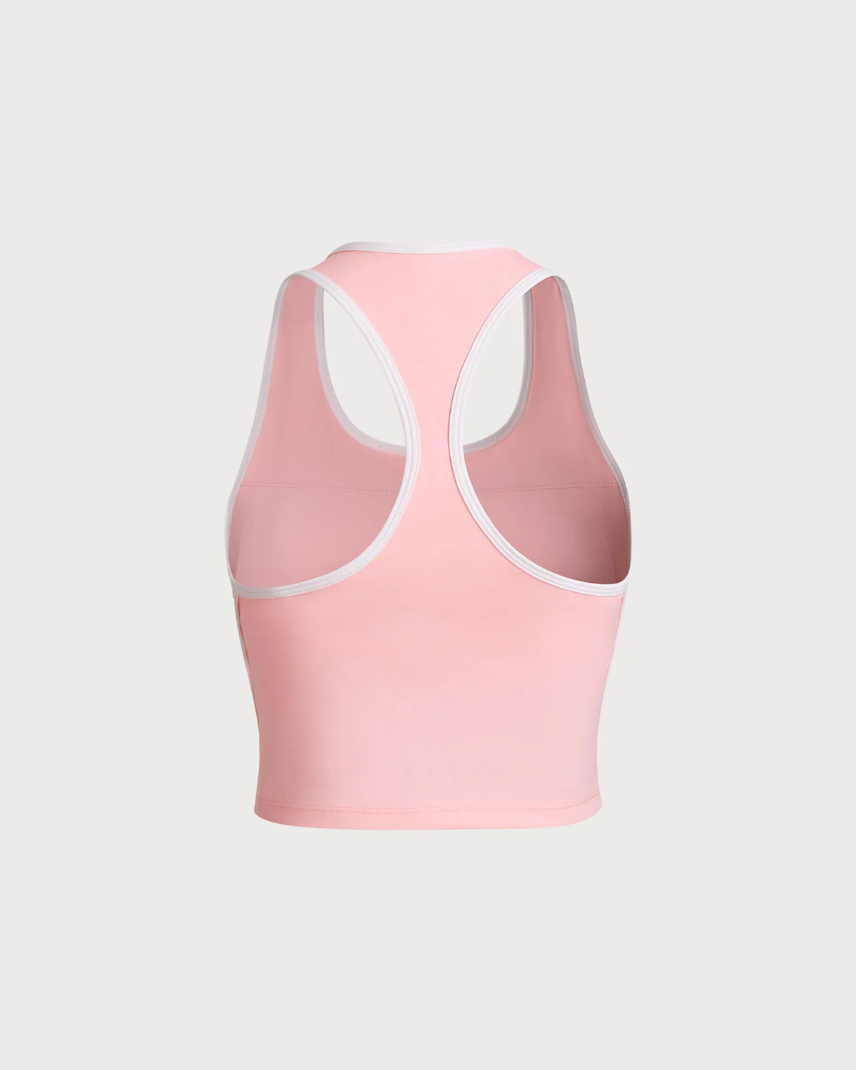Pink Scoop Neck Yoga Tank Top - Light Support - Image 6