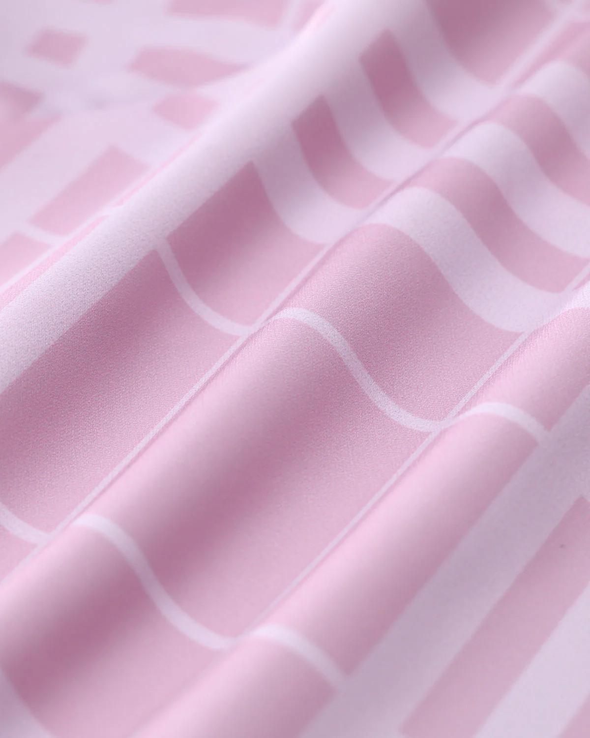 Pink Striped Sleeveless Midi Dress - Image 7