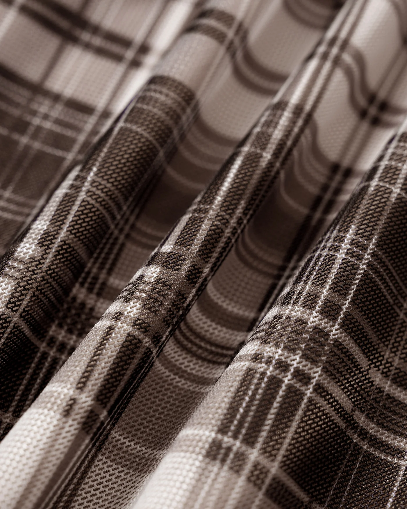 Plaid See Through Tee - Image 7