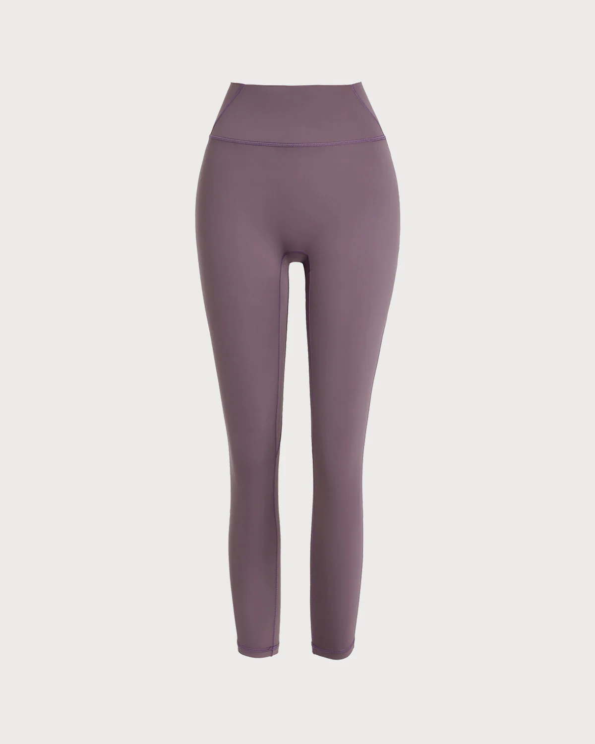 Purple High Stretch Yoga Leggings - Image 5