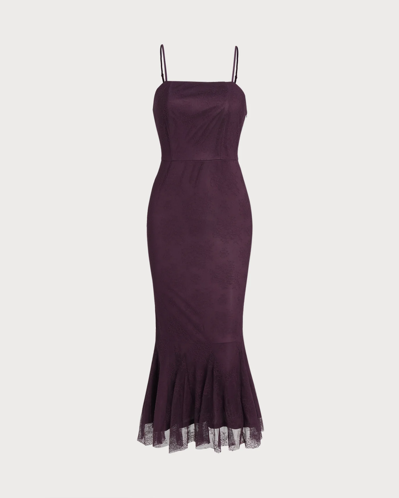 Purple Mermaid Midi Dress - Image 10