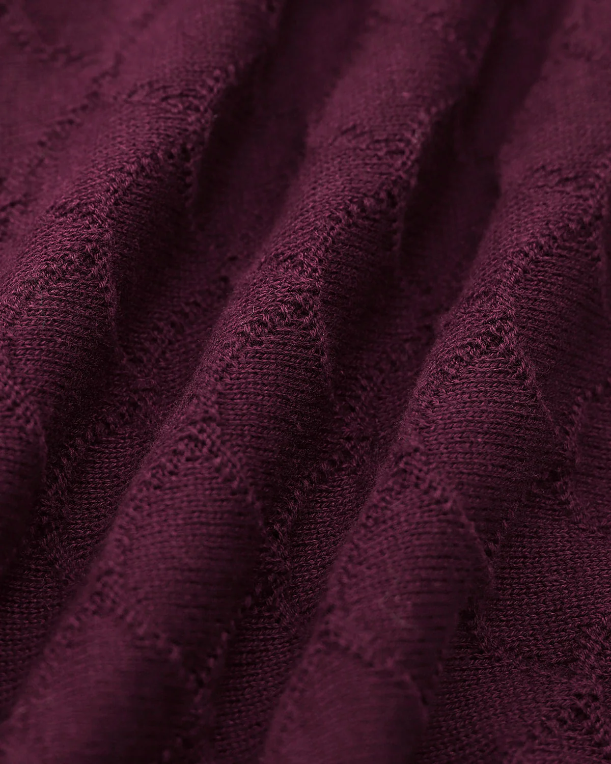Purple Pearl Buttons Knit Tee - Image 7