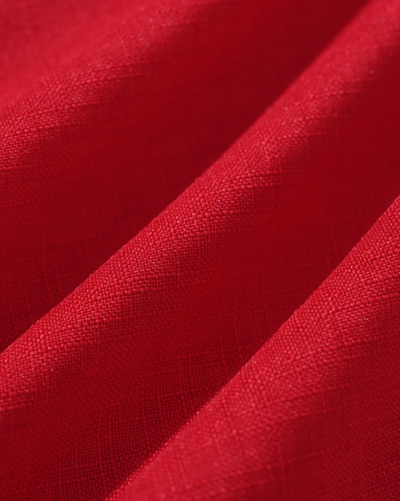 Red Boat Neck Button Mini Dress - Image 8
