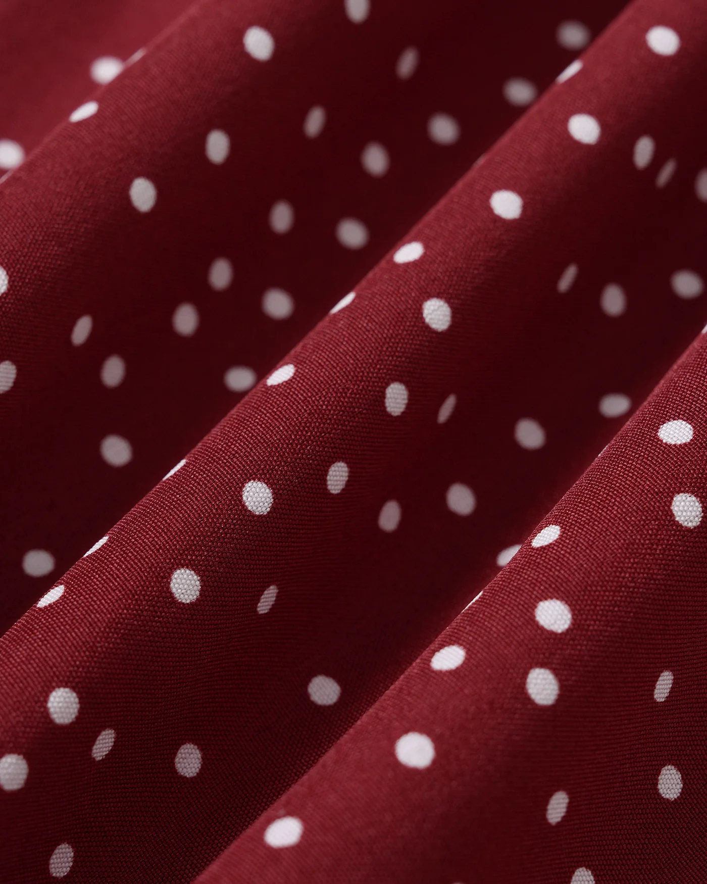 Red Butterfly Sleeve Polka Dot Midi Dress - Image 10