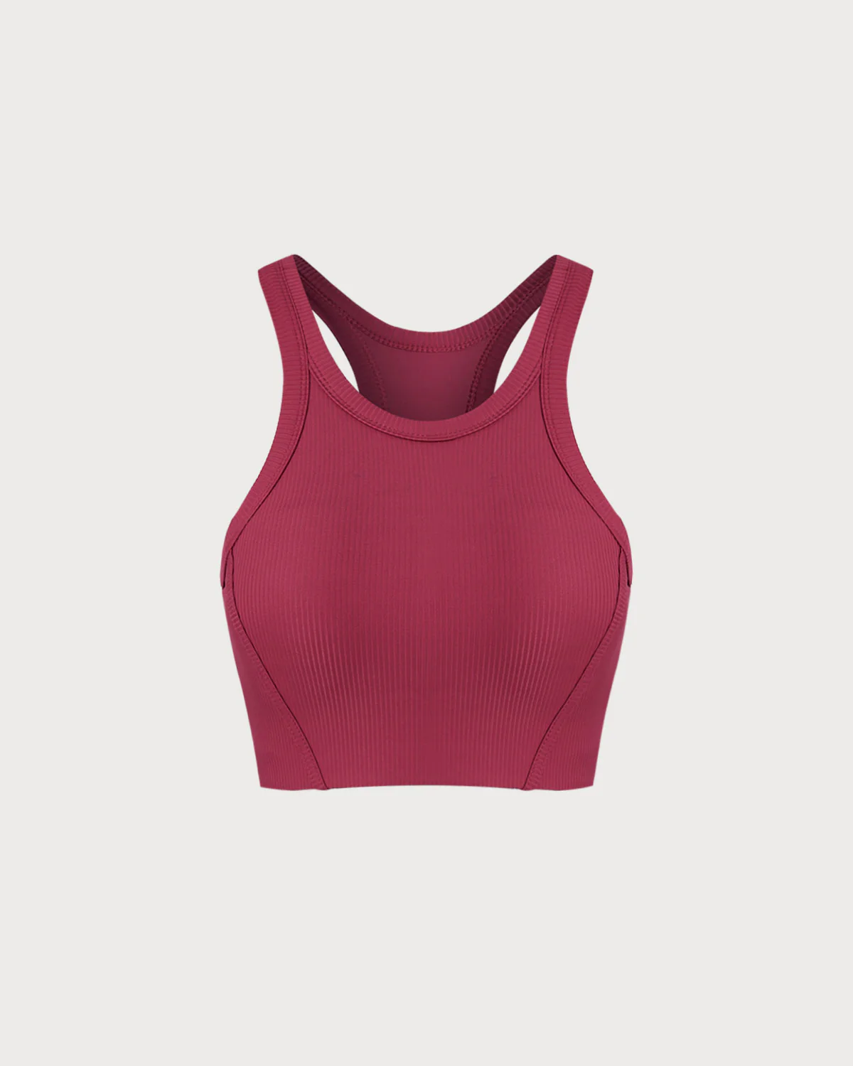 Red I-back Yoga Tank Top - Image 5