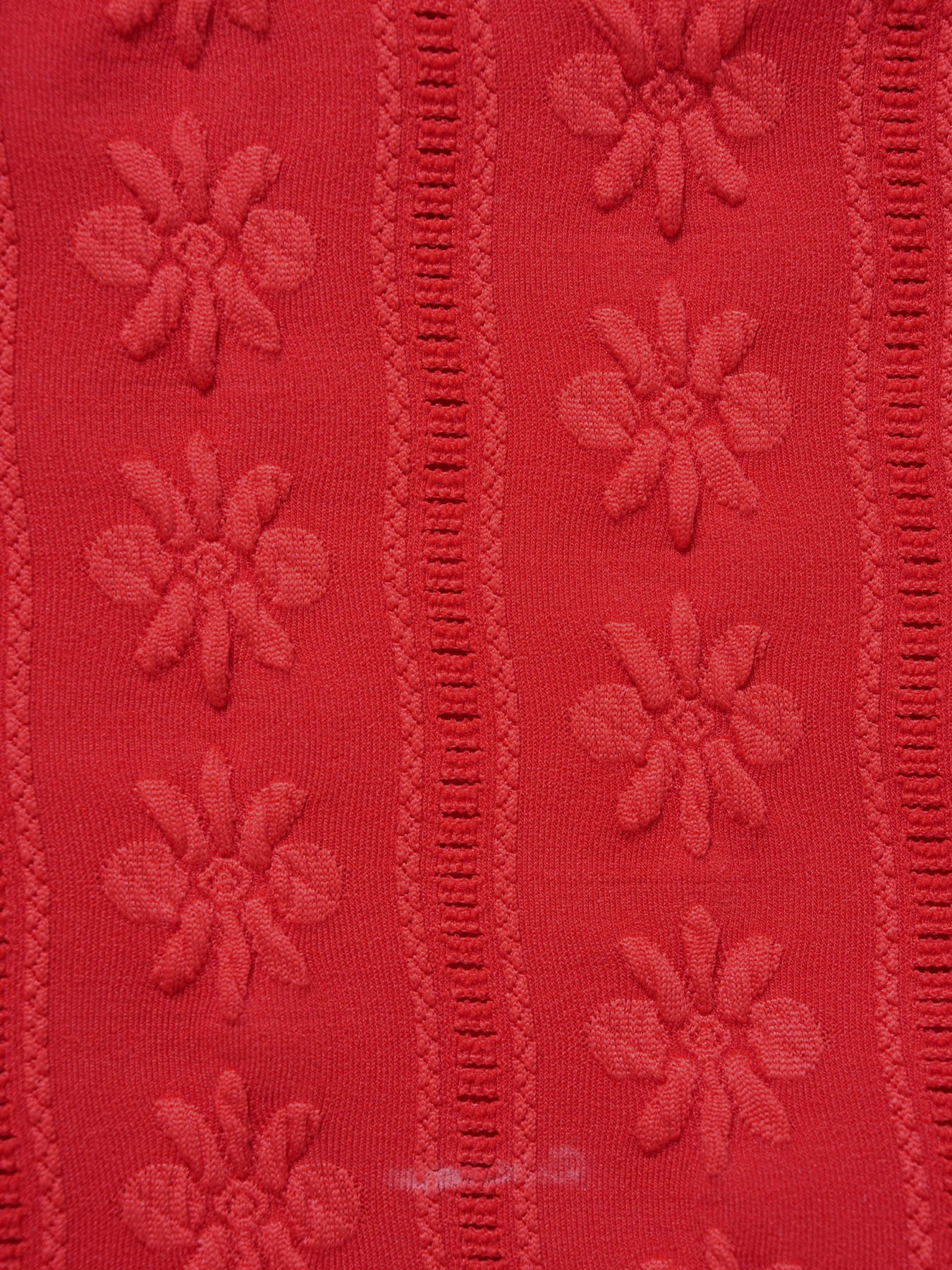 Red Jacquard Halter Drawstring Bikini Set - Image 5
