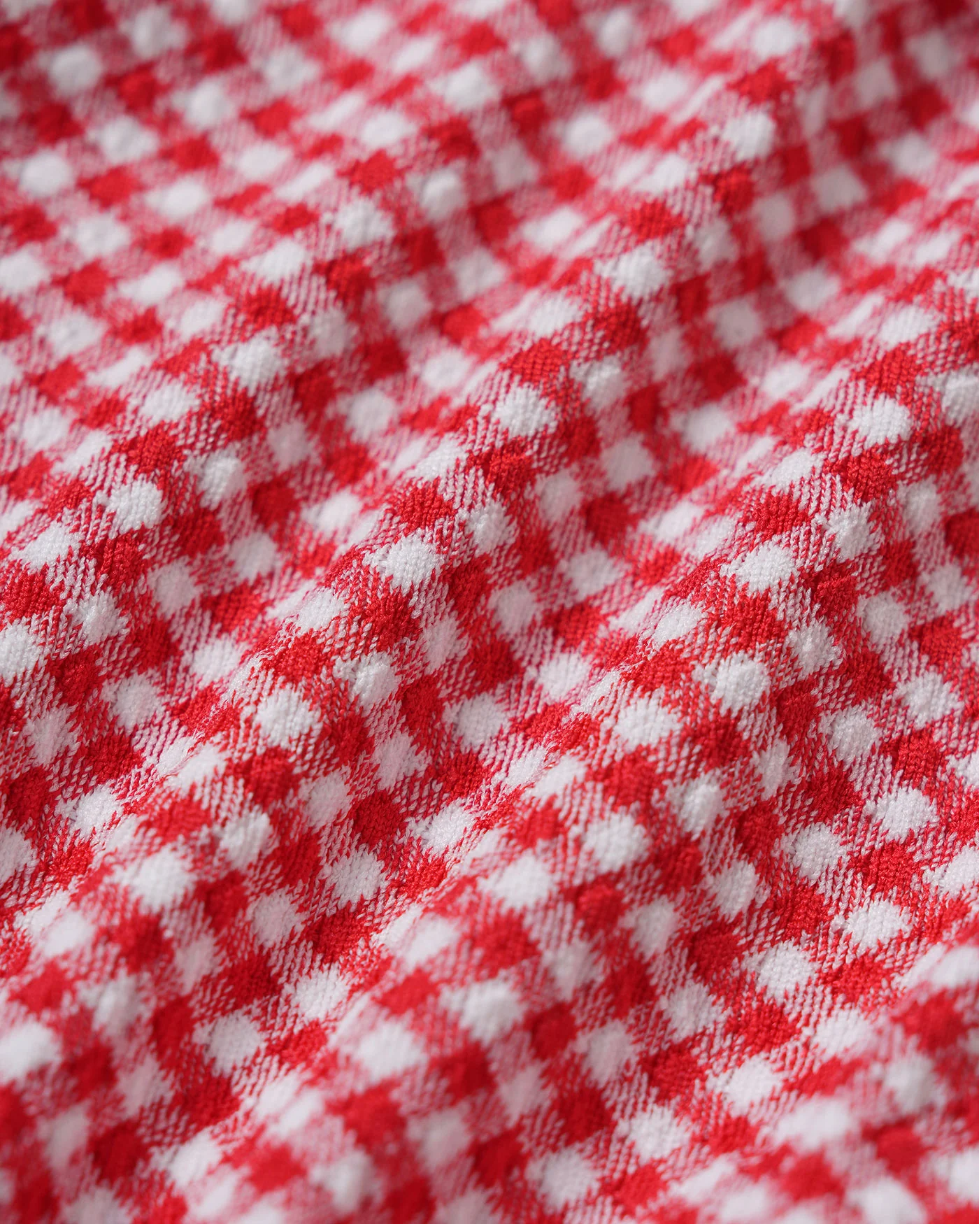 Red Plaid Triangle Bikini Set - Image 8