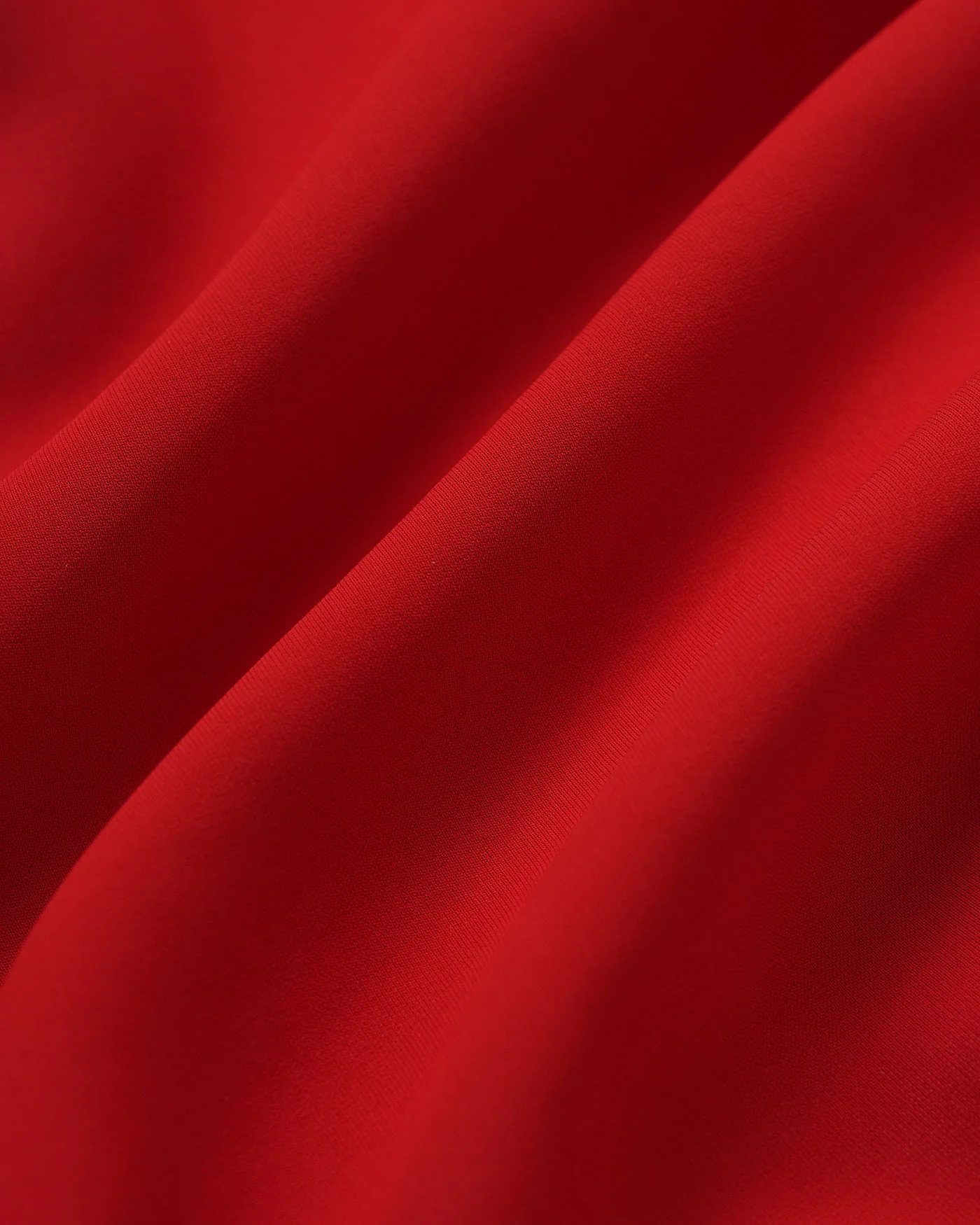 Red Ruched Mini Dress - Image 5