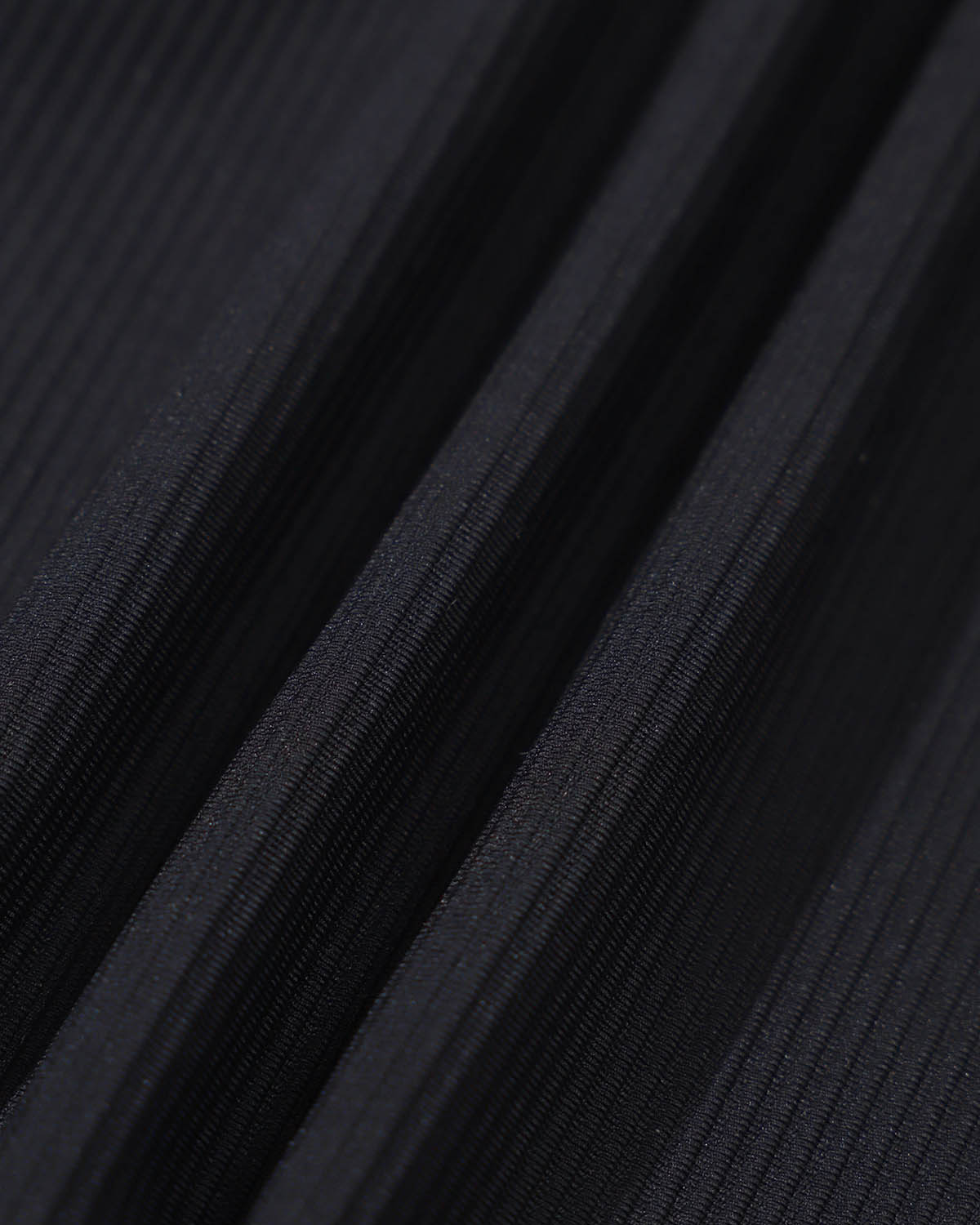 The Black Contrast Ribbed Bikini Bottom - Image 8