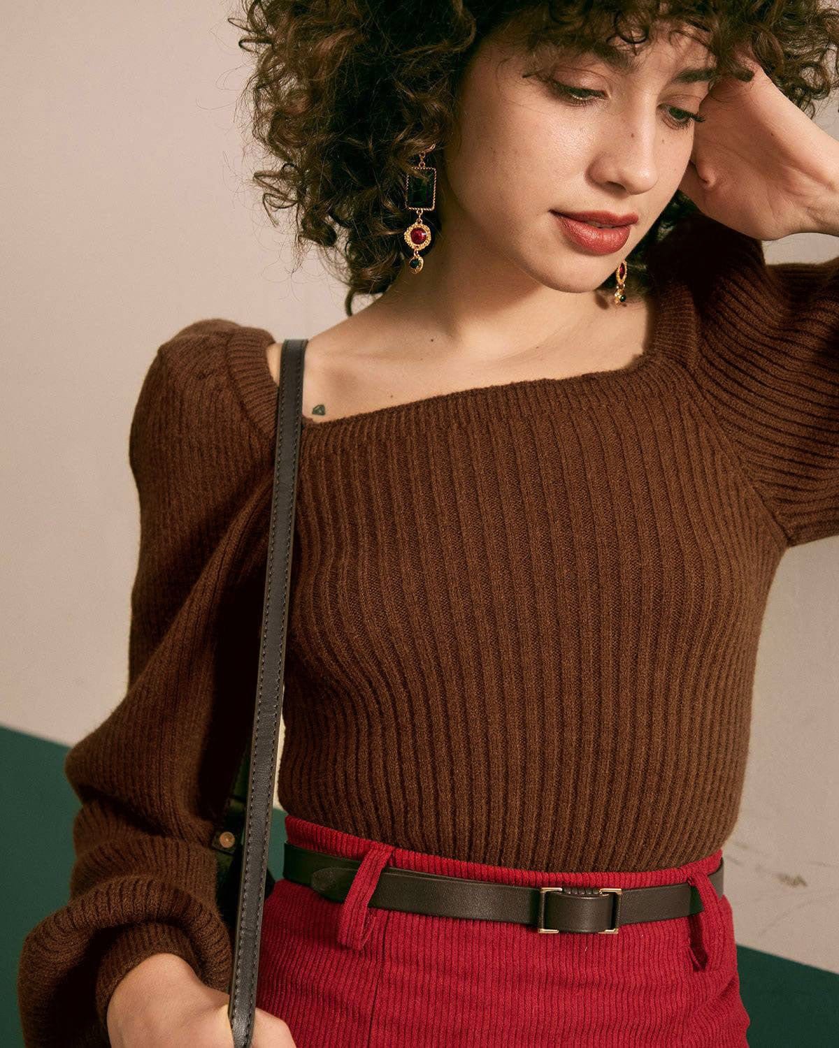 The Bubble Sleeve Sweater - Image 3