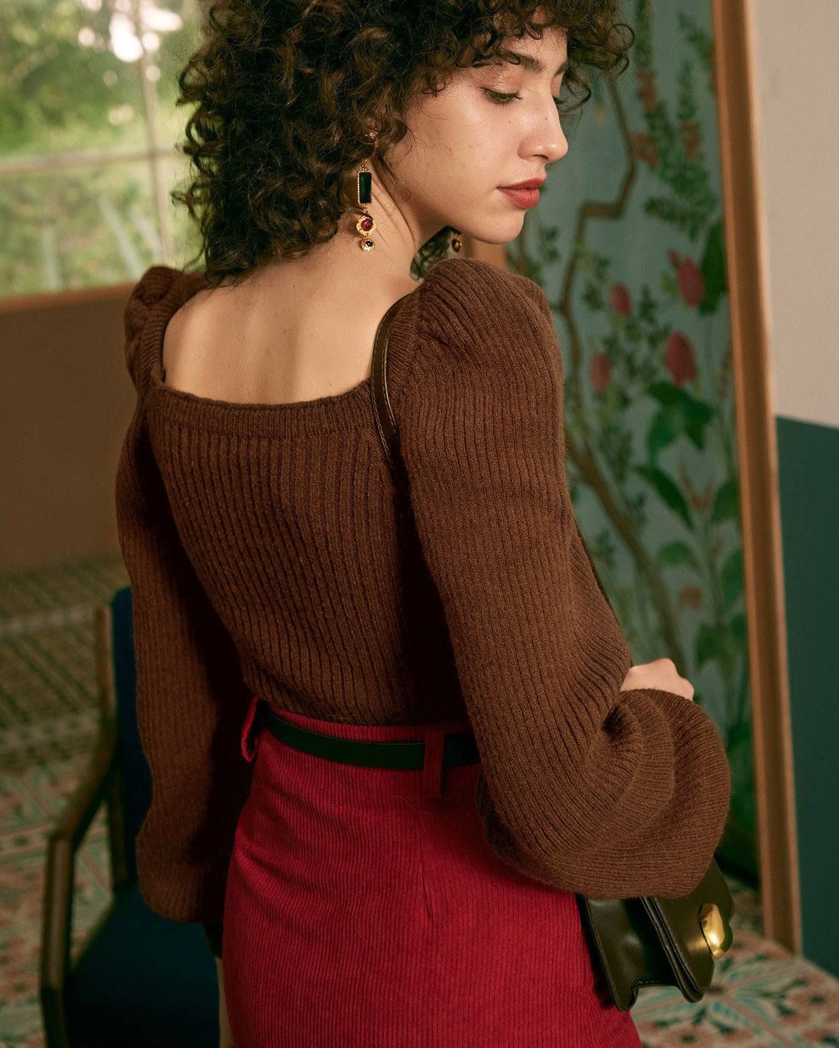 The Bubble Sleeve Sweater - Image 4