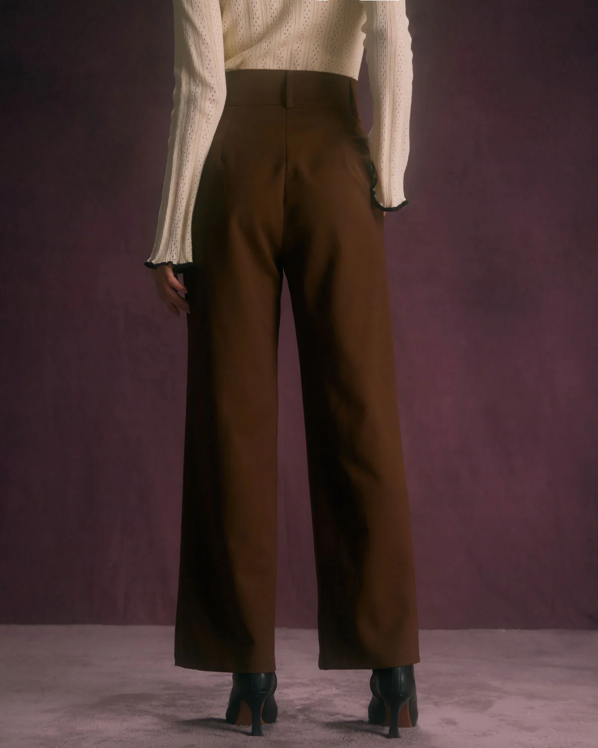 The Coffee Button Slant Pocket Straight Pants - Image 3