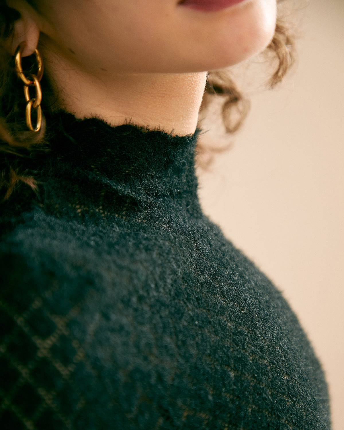 The Floral See-Through Knitwear - Image 9
