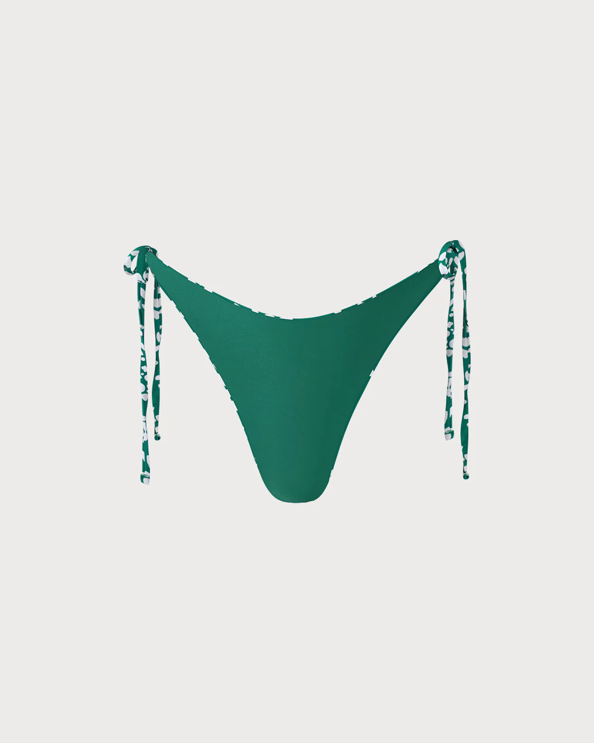 The Green Reversible Floral Tie Bikini Bottom - Image 8