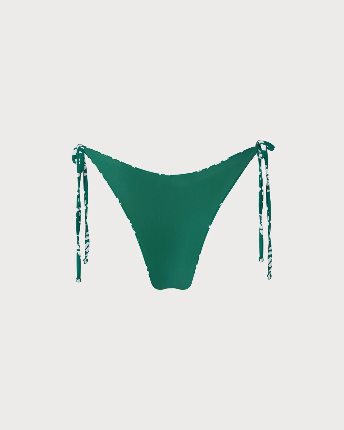 The Green Reversible Floral Tie Bikini Bottom - Image 9