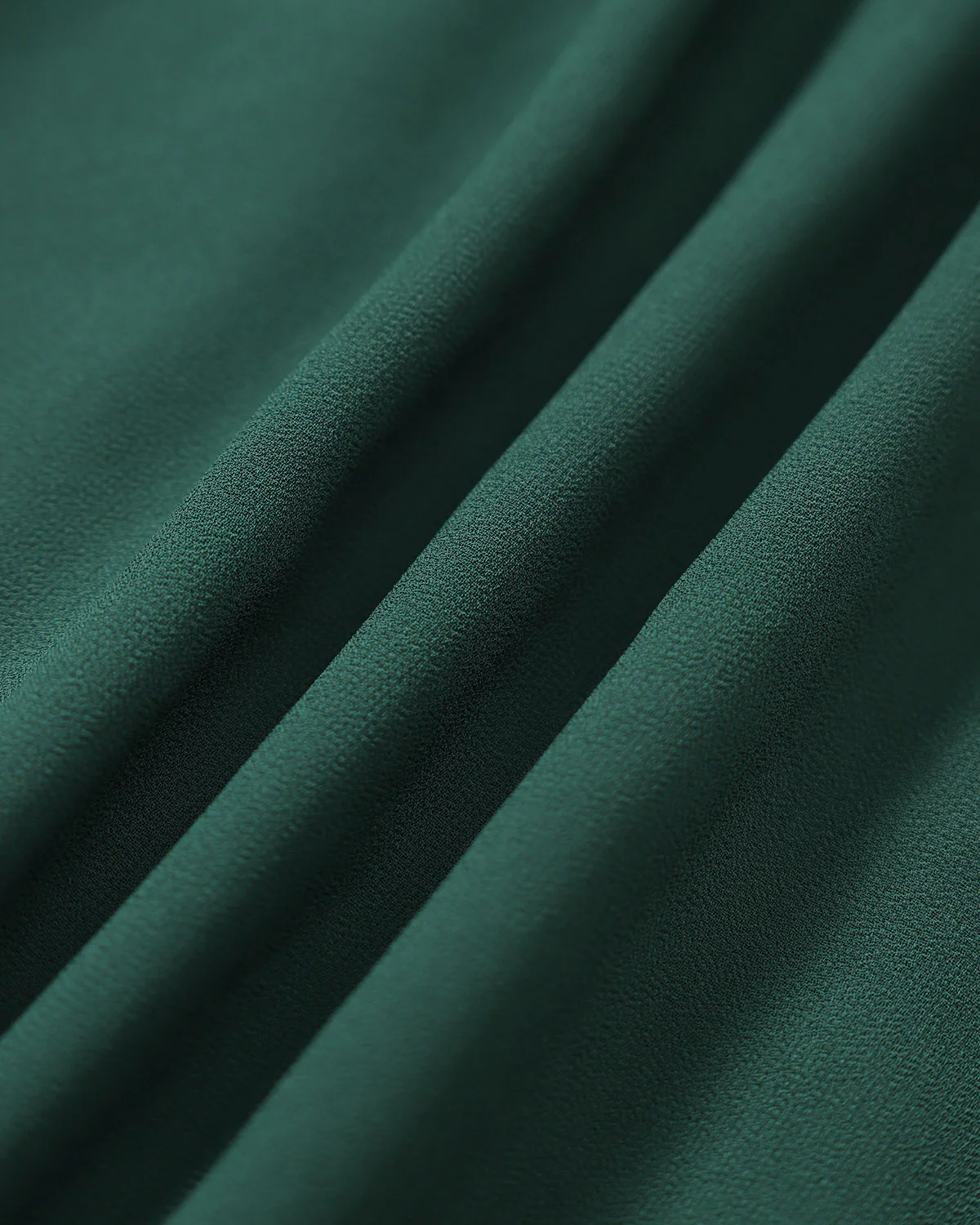 The Green Stand Collar Sheer Slit Mini Dress - Image 11