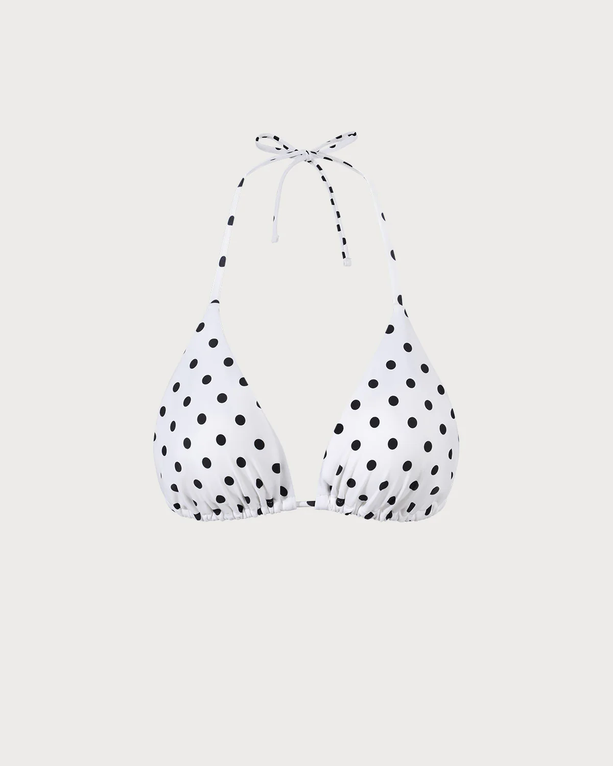 The Polka Dot Triangle Bikini Top - Image 6