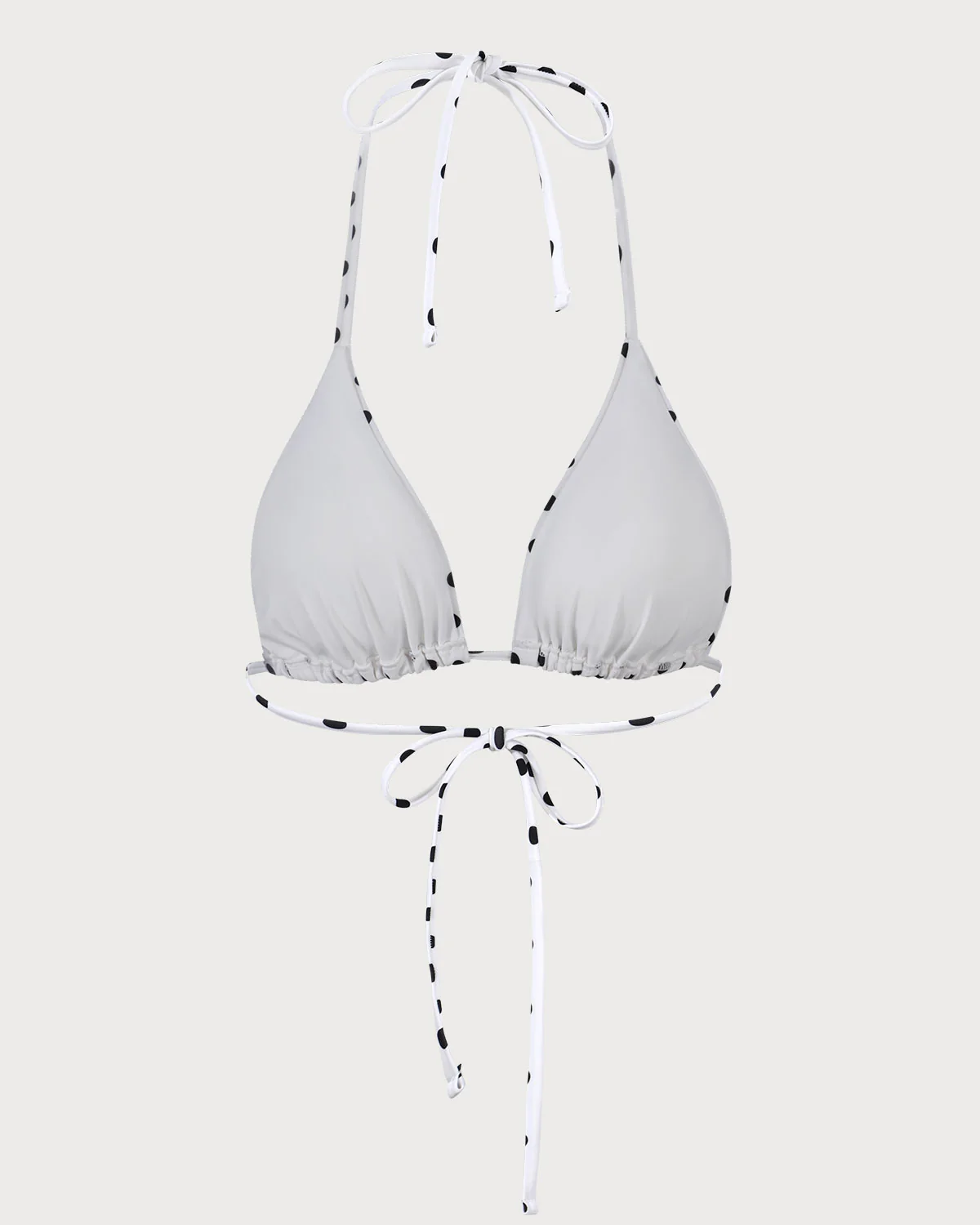 The Polka Dot Triangle Bikini Top - Image 7