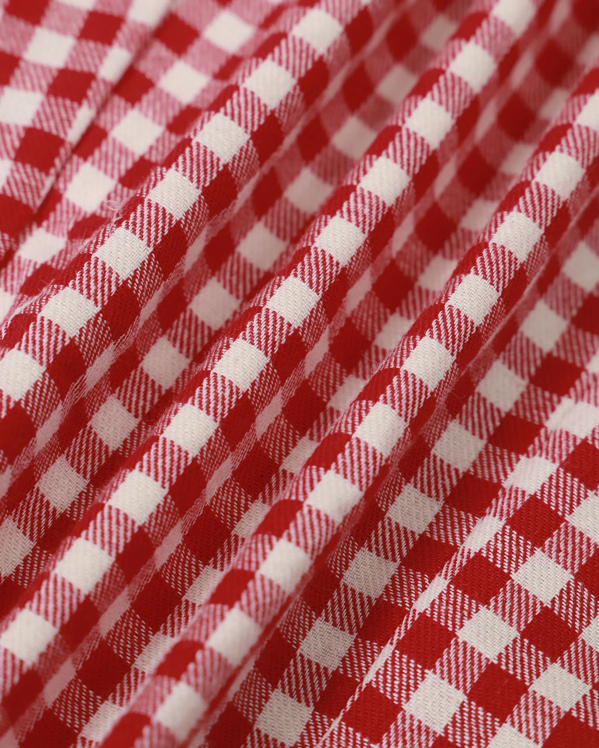 The Red Boat Neck Plaid Mini Dress - Image 7