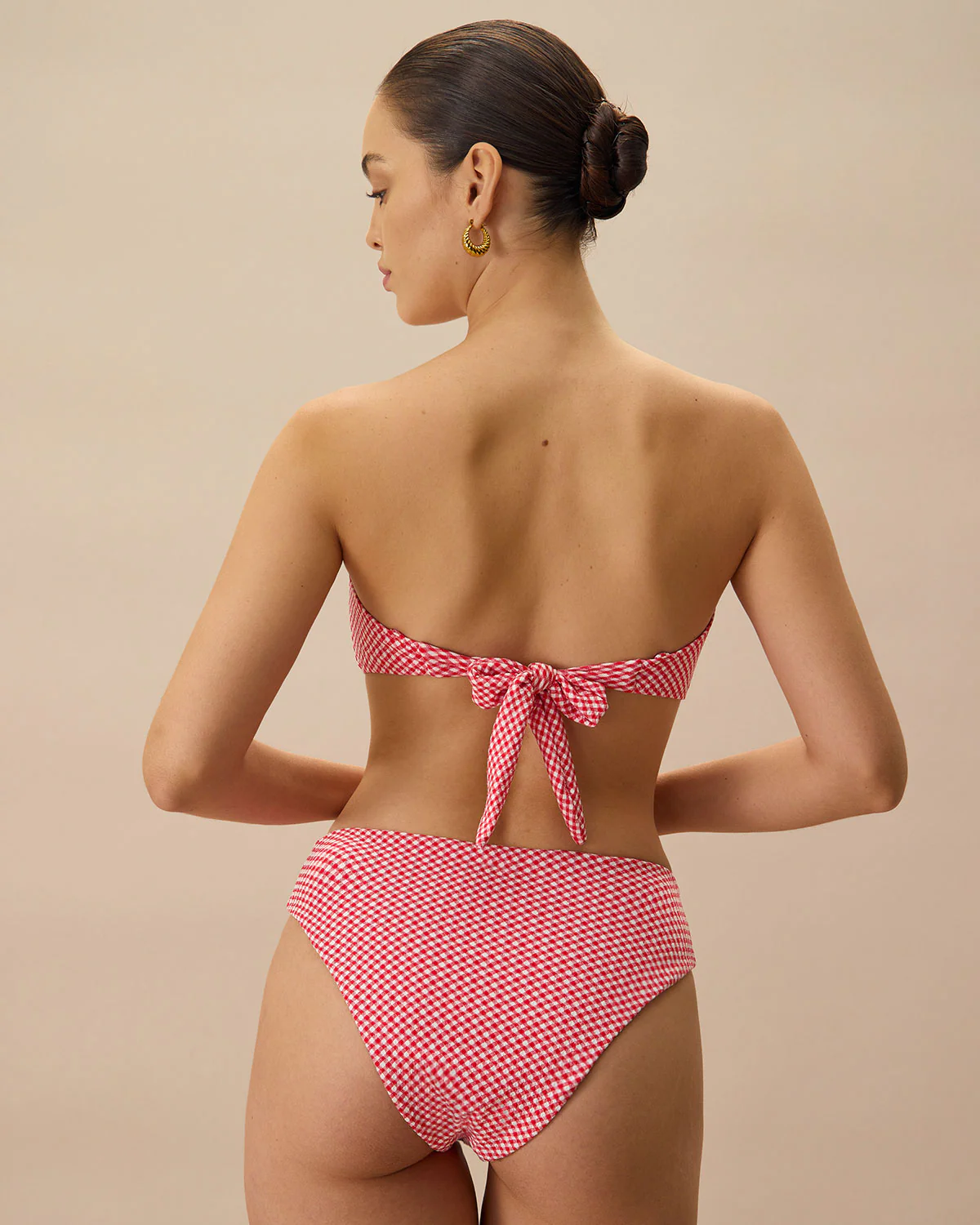 The Red Plaid Bikini Bottom - Image 5
