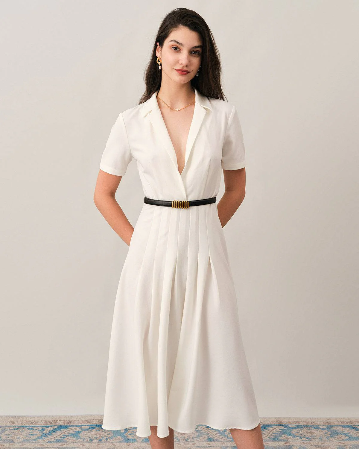 The Skinny Buckle Leather Belt - Image 4