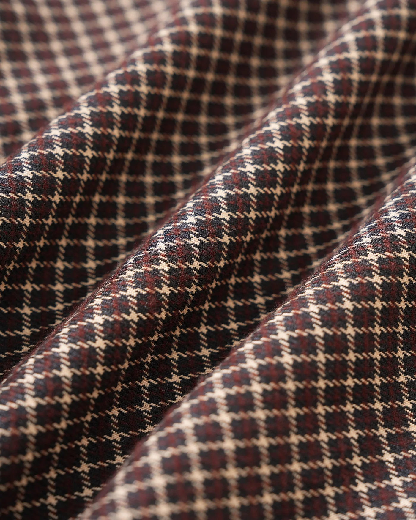 Coffee Plaid A-Line Mini Skirt - Image 8