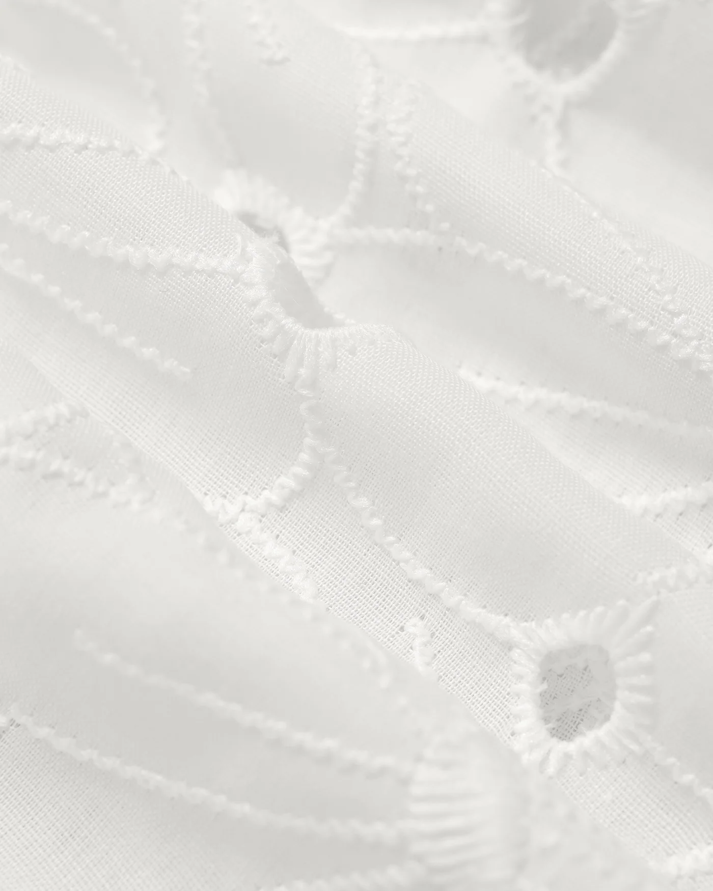 White Collar Cut Out Mini Dress - Image 8