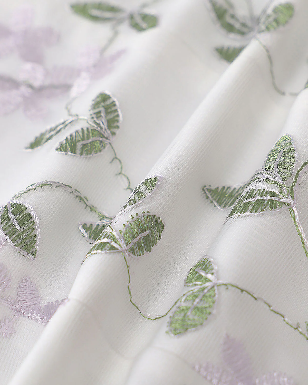 White Embroidery V Neck Button Vest - Image 7