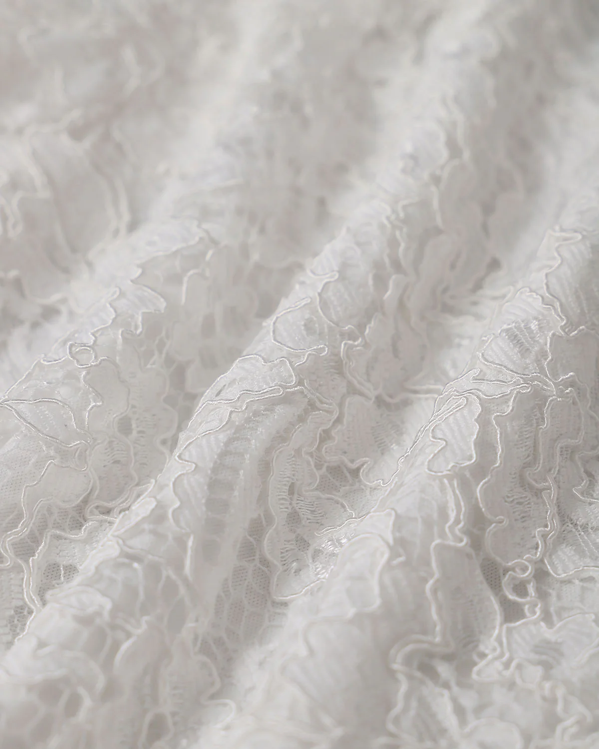 White Lace Collared Sleeveless Mini Dress - Image 8