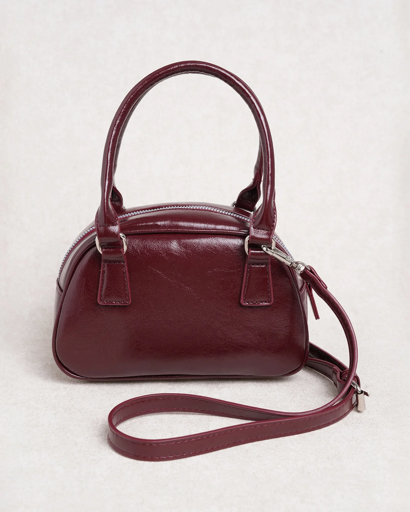 Wine Red Handbags - Image 4