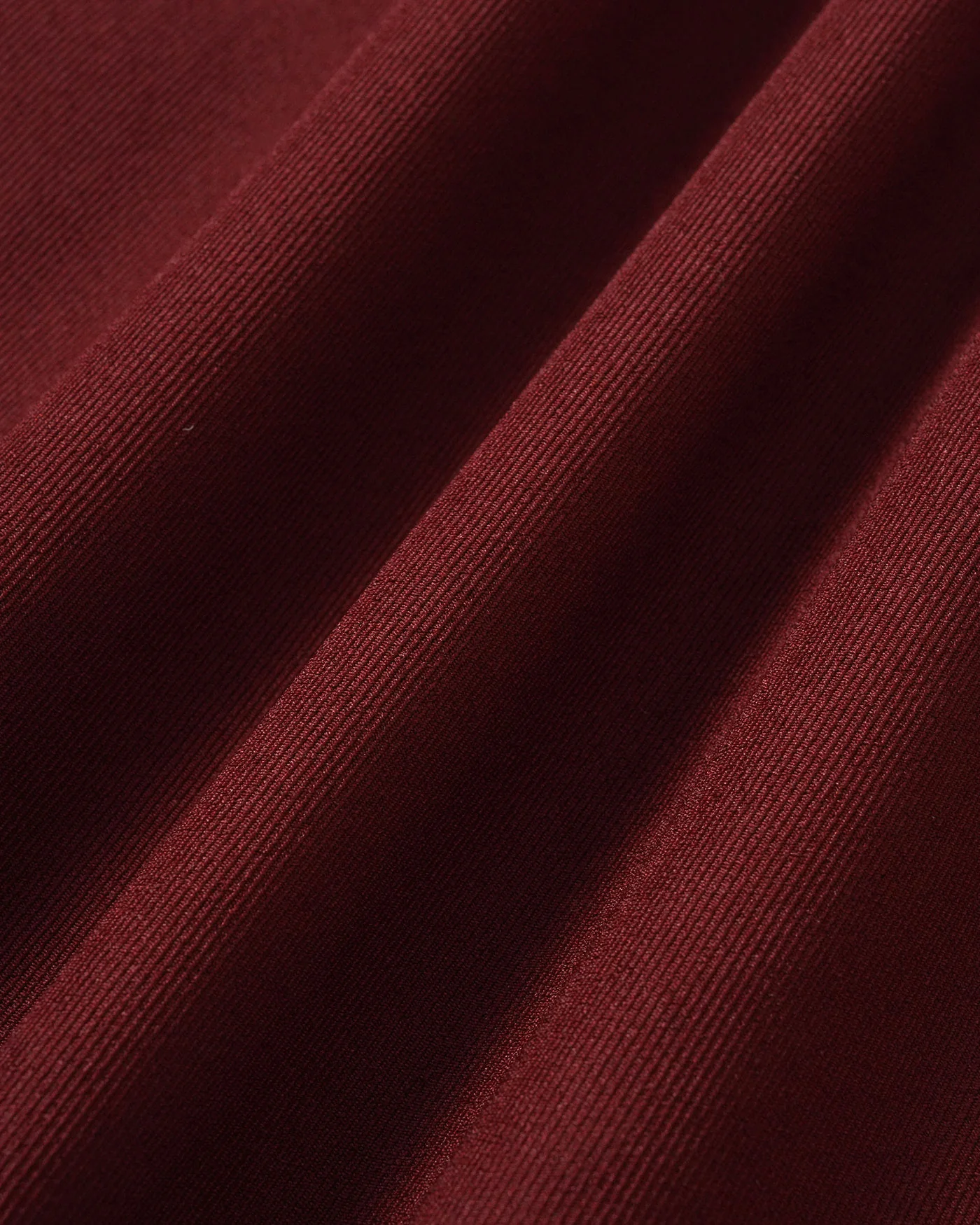 Wine Red Natural Waisted A-Line Mini Skirt - Image 8