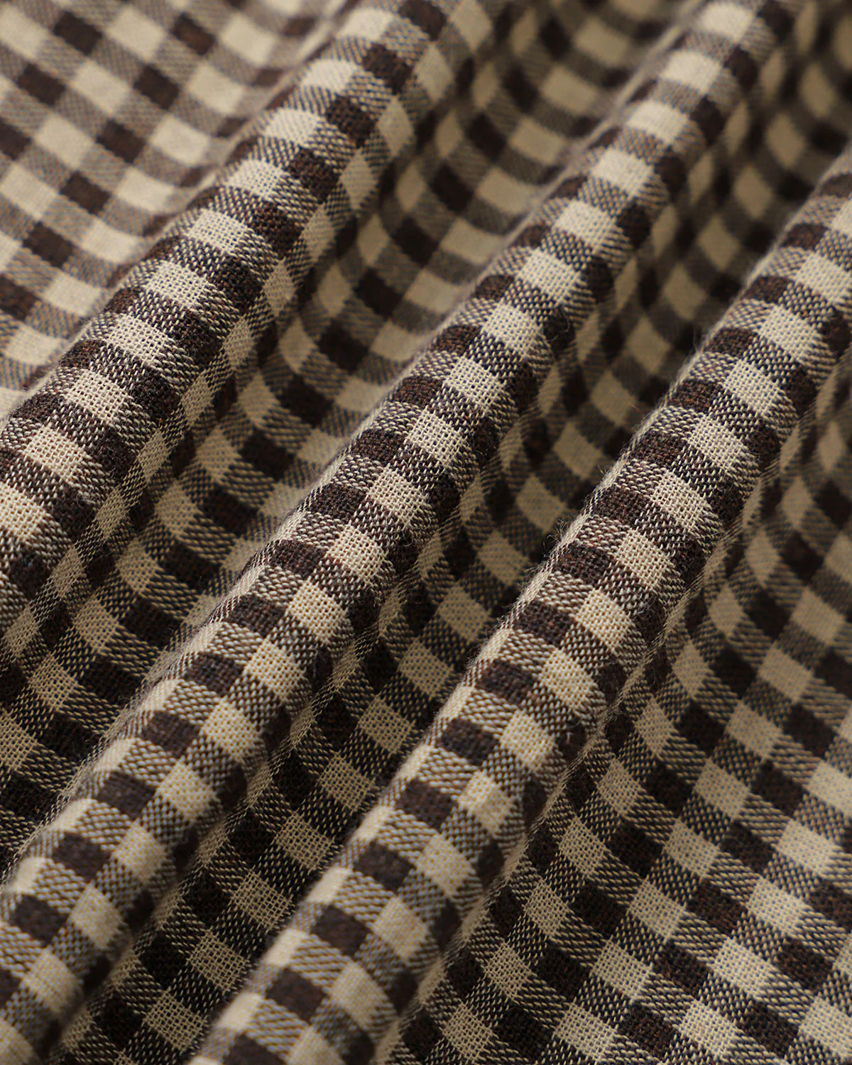 Brown Plaid Lapel Pleated Mini Dress - Image 7