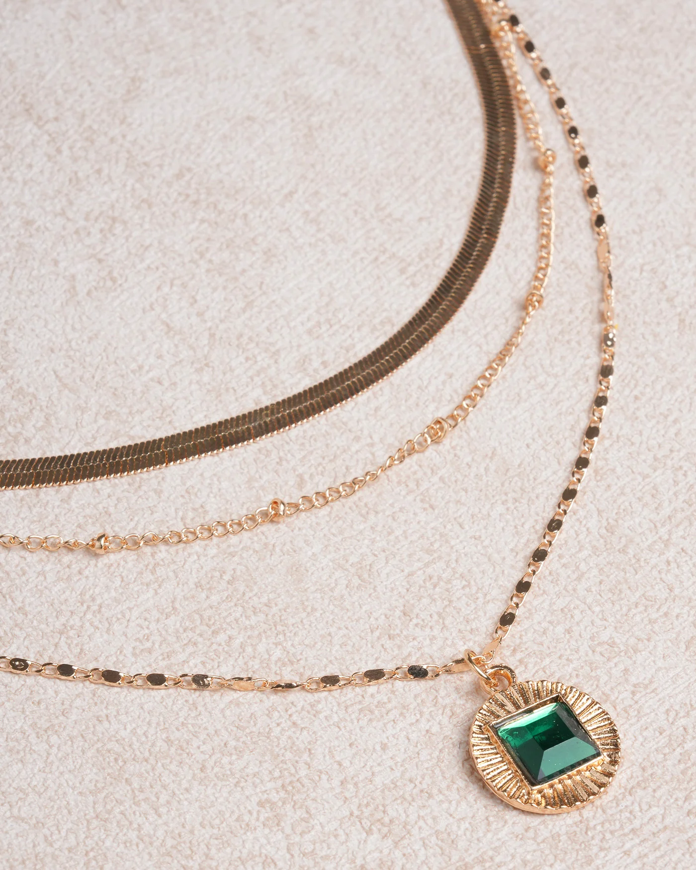 Women's Stacked Necklace - Image 2